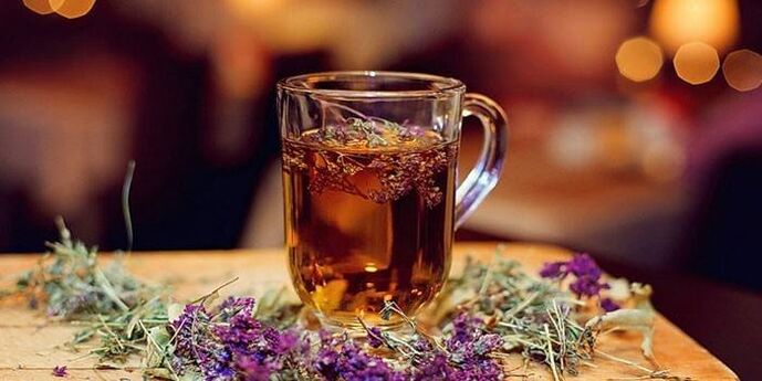 Thyme decoction for potency in men